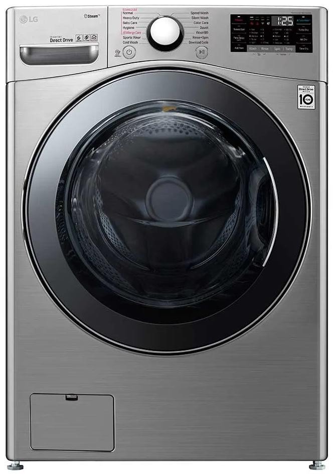 LG F0L2CRV2T2 – Lave-Linge Séchant 18/10 kg avec MiniWash™, 6 Motion Direct Drive, Steam™, TurboWash™ et Turbo Dry™