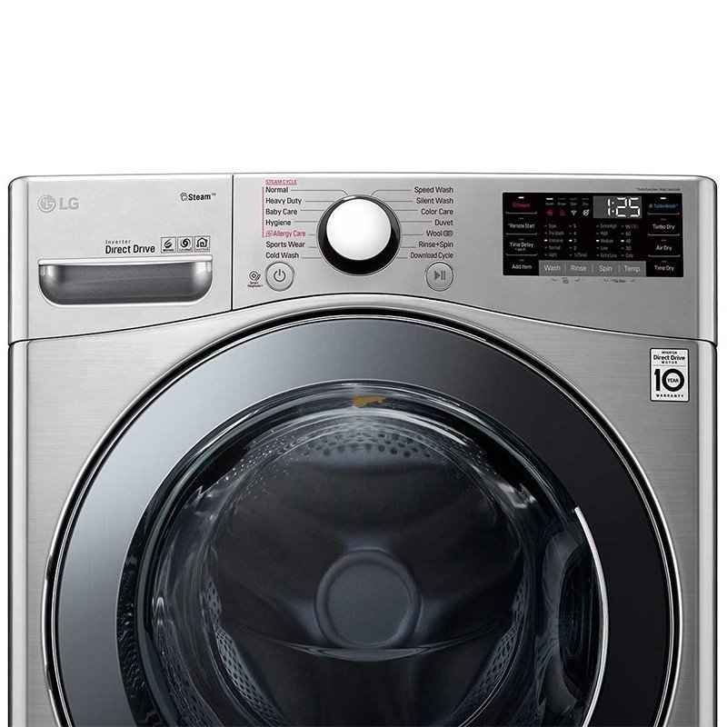 LG F0L2CRV2T2 – Lave-Linge Séchant 18/10 kg avec MiniWash™, 6 Motion Direct Drive, Steam™, TurboWash™ et Turbo Dry™