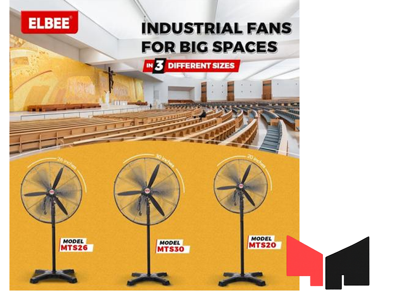 Ventilateur sur pied industriel MTS