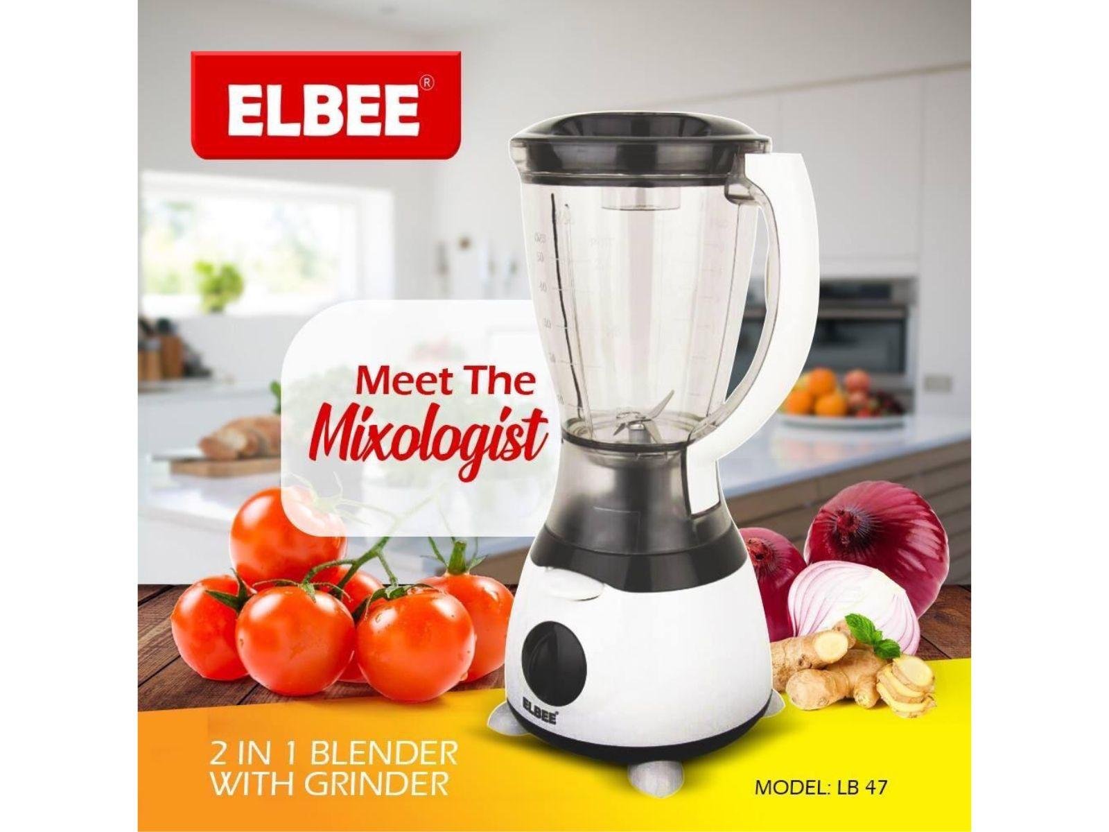 Mixeur + broyeur 2 en 1 - 1,5 litres - LB47