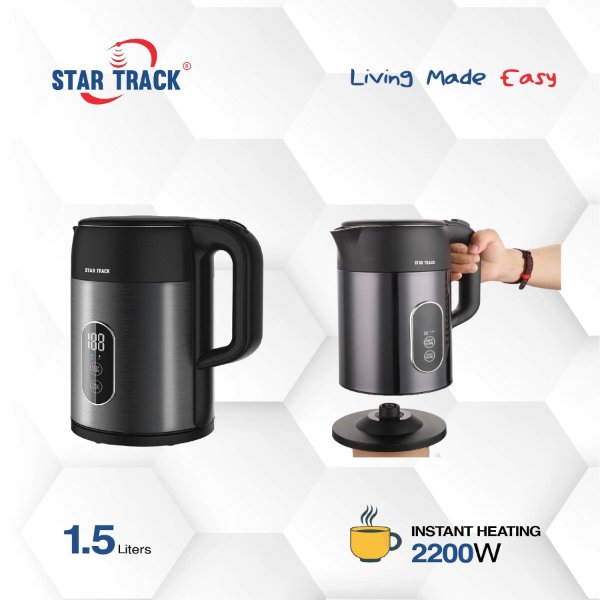 STAR TRACK 1.5 liter kettle - ST-15TMD-KS2200