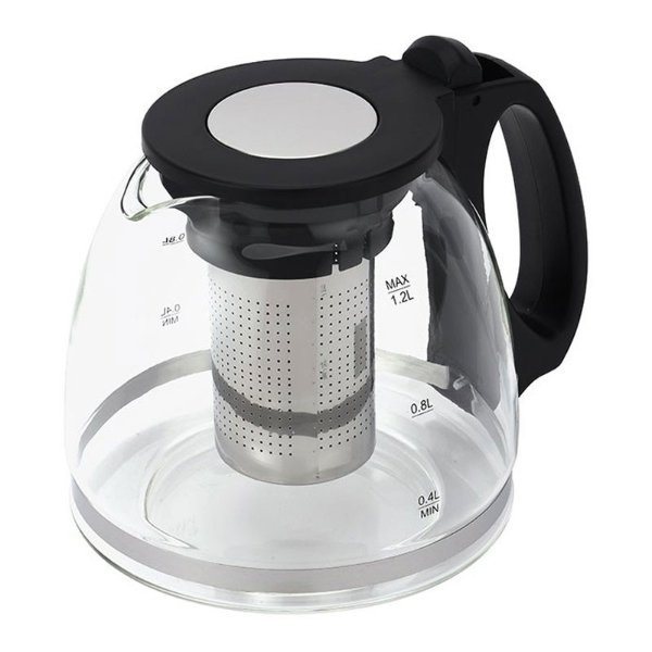 GTM38065 - Capacité : 1.8L – 2 en 1 avec Théière en Verre 1.2L
