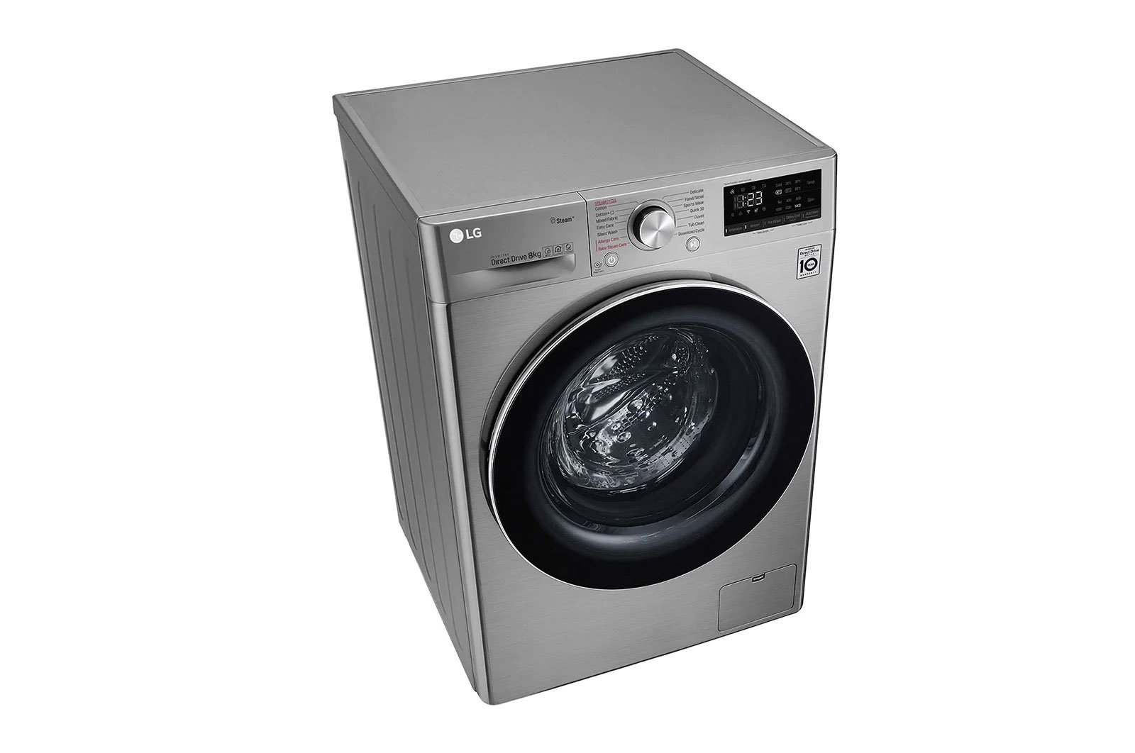 F2V5PGP2T Machine à laver 8 kg et Sèche-linge 5 kg, Chargement Frontal Gris
