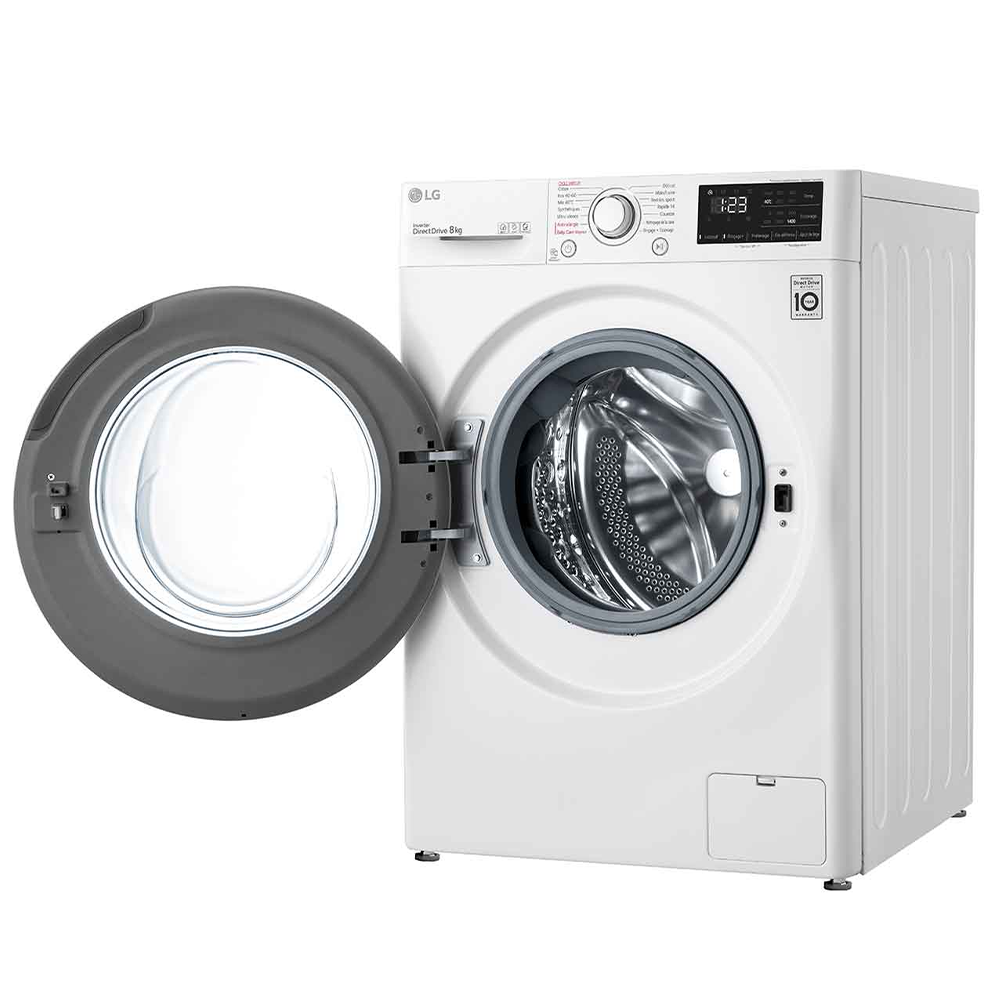 Machine à laver F4R3TYG3W à ouverture frontale 8 kg Blanc