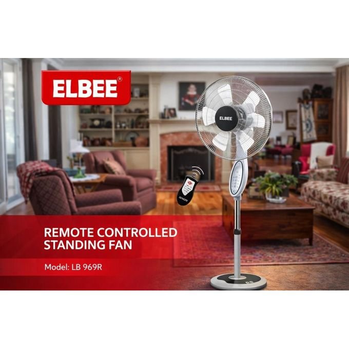 Ventilateur sur pied télécommandé – Modèle LB-969R