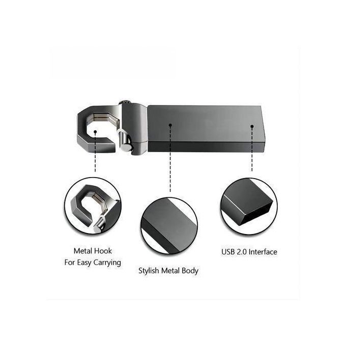USB Flash Drive 128GB 2.0 + Free Gift