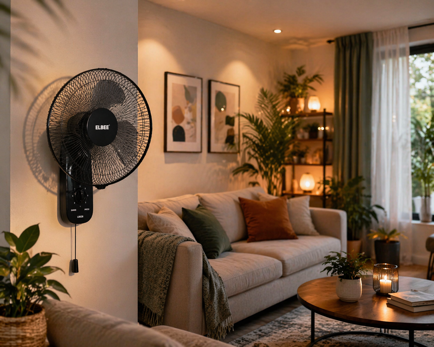 Elbee Wall Fan- W626