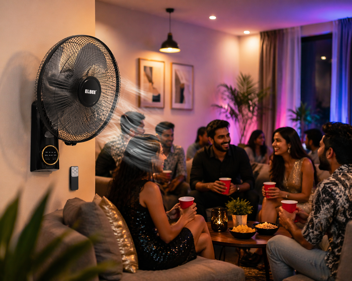 Elbee Wall Fan - LB686R
