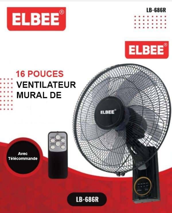 Elbee Wall Fan - LB686R