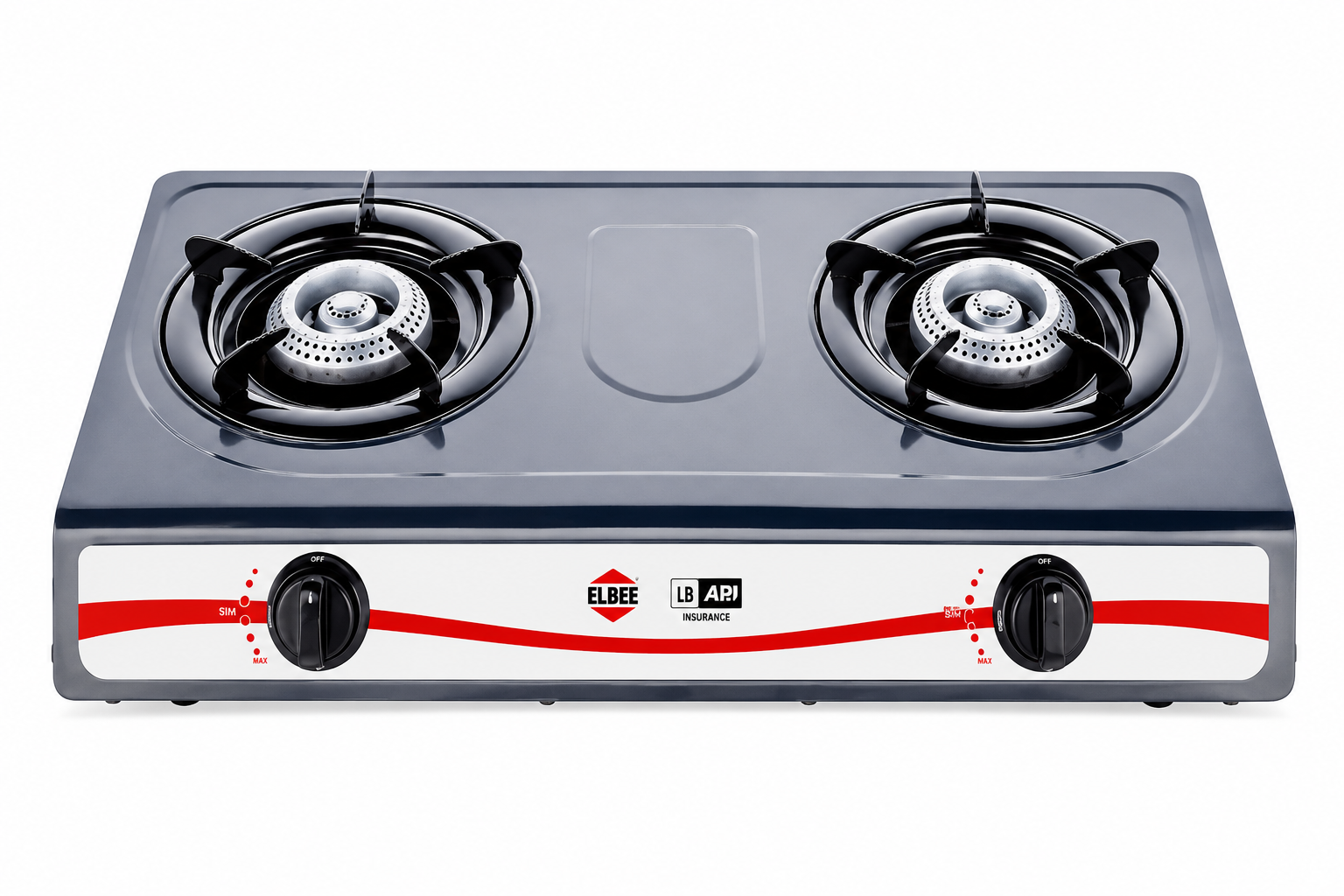 Elbee Two-Burner Automatic Gas Cooker – A21