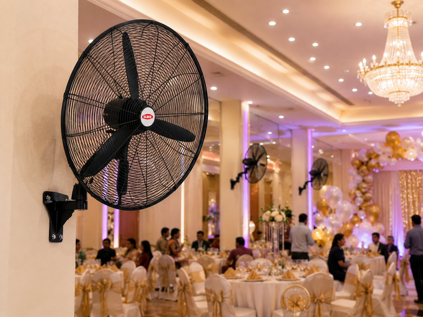 Elbee Industrial Wall Fan – MTW - 24 inches