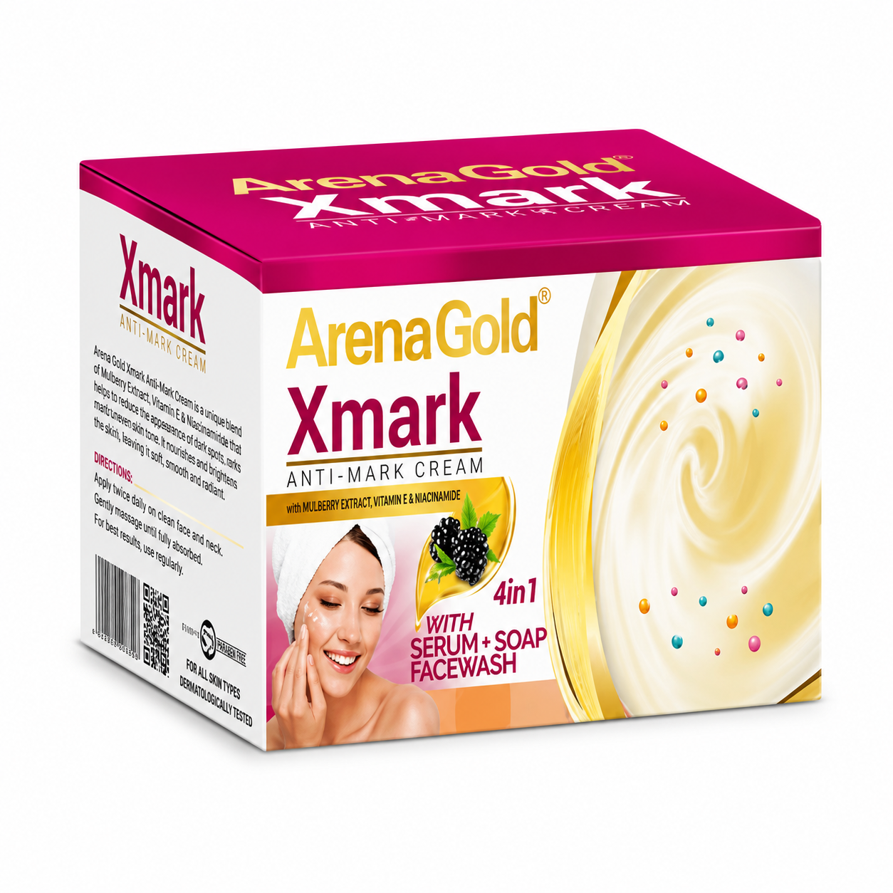 ArenaGold ArenaGold Xmark Crème anti-taches avec sérum + savon + nettoyant visage - 28 g