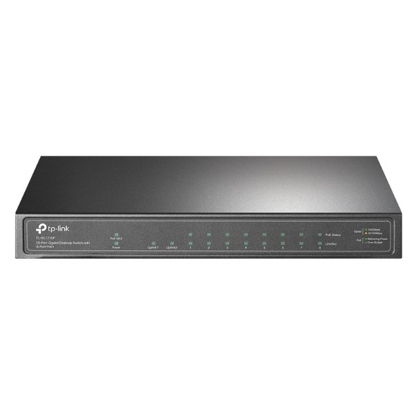 TP-LINK TL-SG1210P 8-port switch / 9-port 10/100/1000 Mbps switch