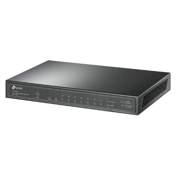 TP-LINK TL-SG1210P 8-port switch / 9-port 10/100/1000 Mbps switch